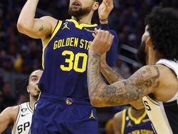 Spurs Warriors Basketball