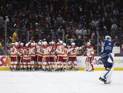 Flames Canucks Hockey