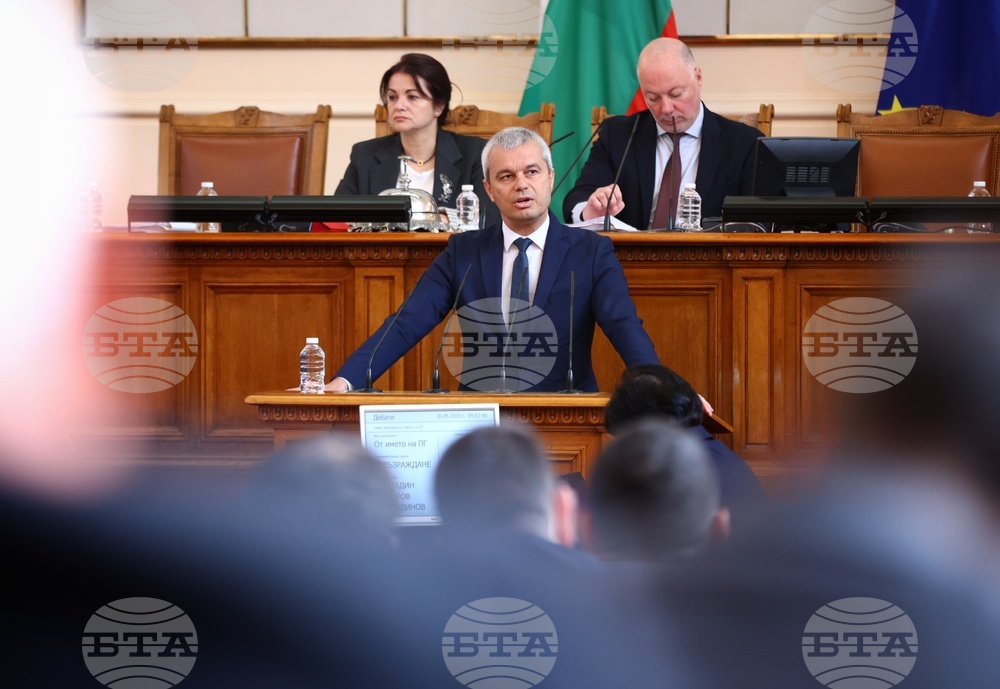Парламент - заседание - Костадин Костадинов
