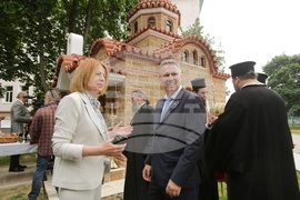 Минно-геоложки университет - Св. Иван Рилски - освещаване - православен храм