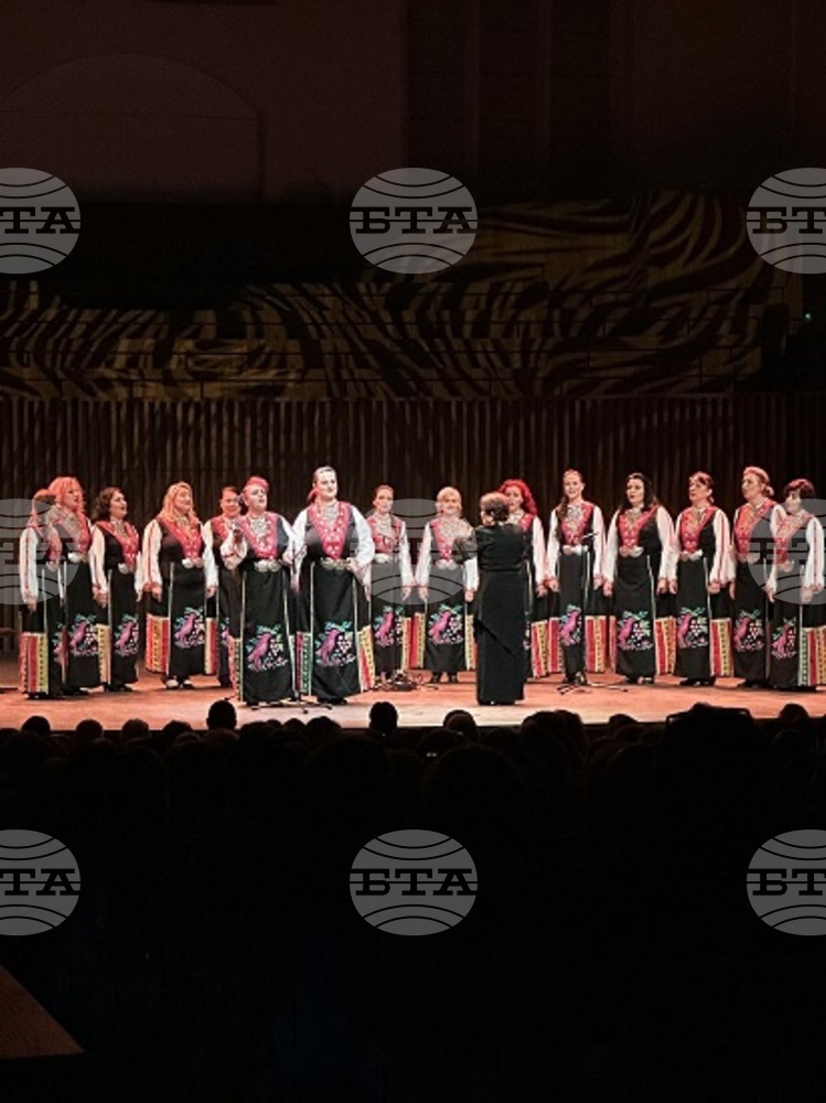 Mystery of Bulgarian Voices Choir Performs in Ghent, Belgium