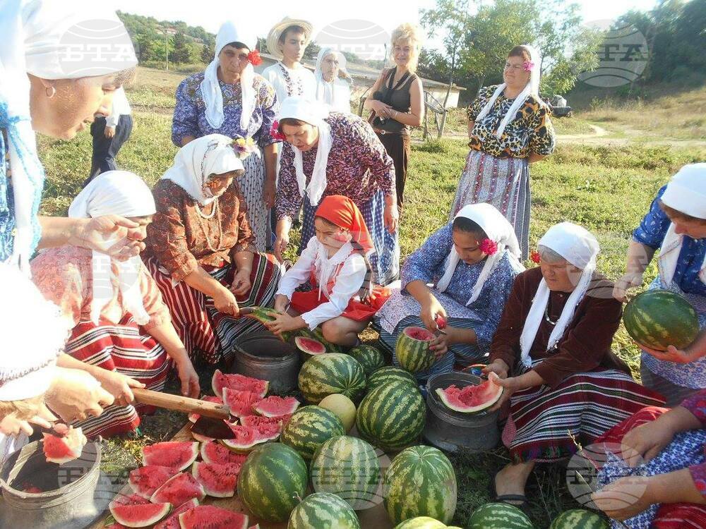 В силистренското село Смилец започна подготовката за традиционния Национален фестивал на динения маджун