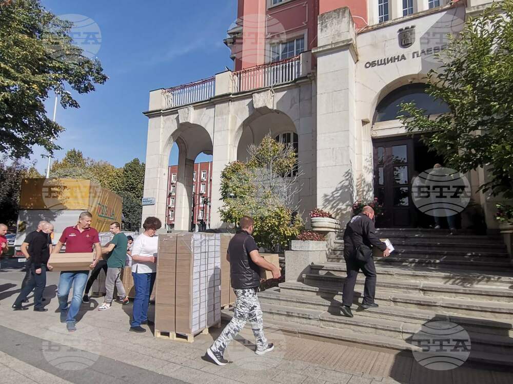 В Плевен доставиха бюлетините за местните избори