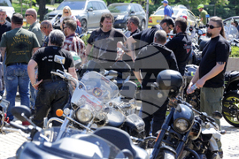 Мотоциклетисти - протест