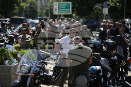 Мотоциклетисти - протест