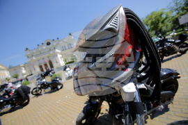 Мотоциклетисти - протест