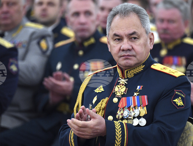 Руският министър на отбраната Шойгу инспектира войски, участващи в руската военна операция в Украйна, съобщи руското министерство на отбраната