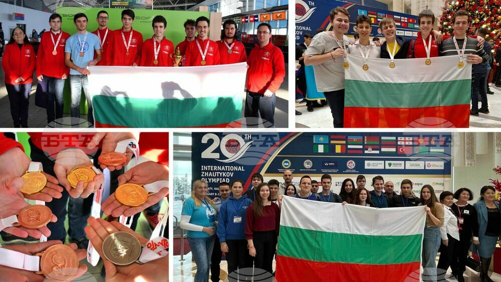 Bulgarian High School Students Win 33 Medals at International Olympiad in Mathematics, Physics, Informatics