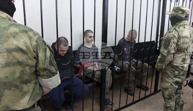 Мароканец и британец обжалват смъртните си присъди, издадени от съд на проруските сепаратисти в Източна Украйна