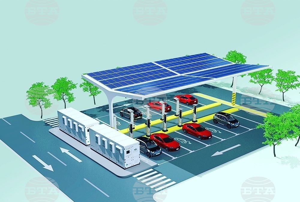 Hybrid Station Developed in Bulgaria Charges 20 Electric Cars in 15 Minutes
