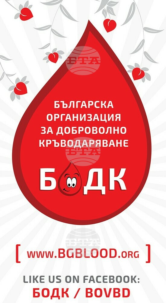 Над петстотин акции за спешна нужда от кръводаряване са осъществени с помощта на мобилно приложение на организация от доброволци