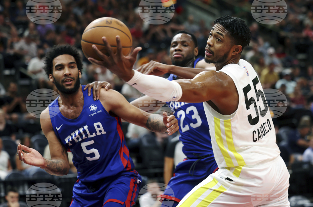 76ers Jazz Summer League Basketball