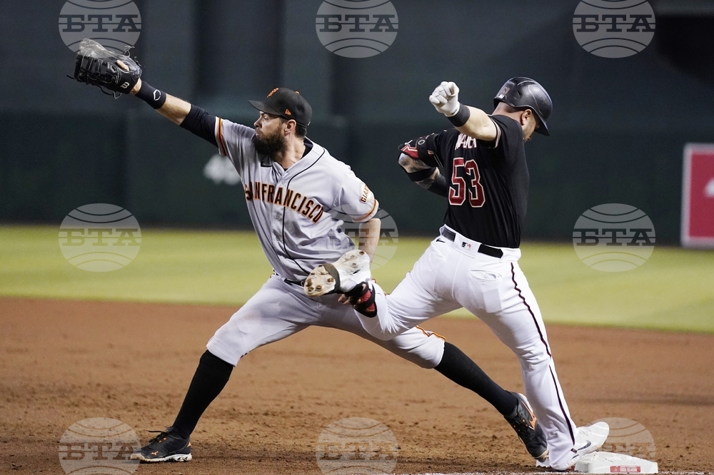 Giants Diamondbacks Baseball