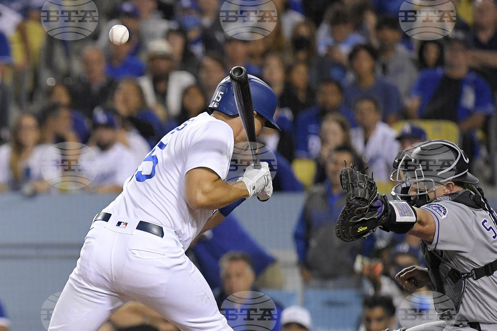 Rockies Dodgers Baseball