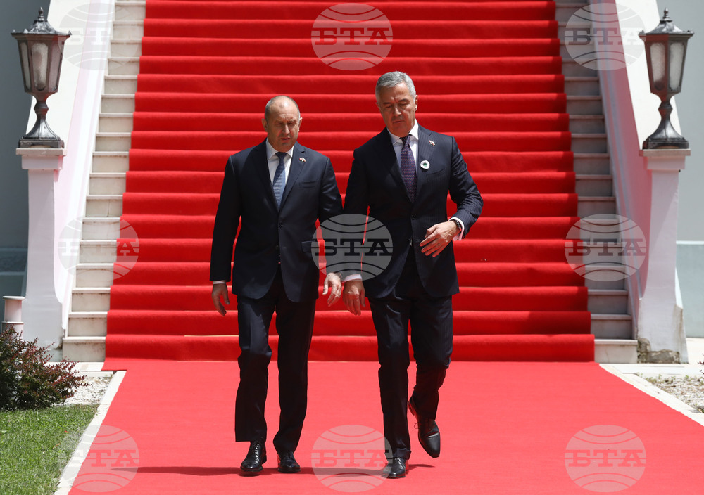 Day One of President Radev's Official Visit to Montenegro