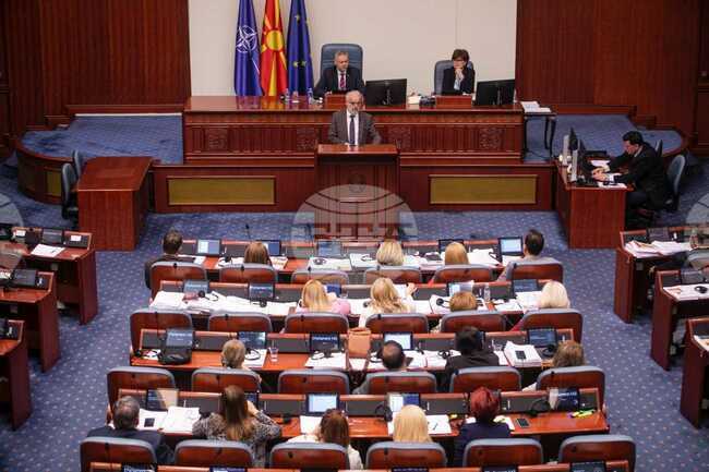 Парламентът на Северна Македония избра новите министри на здравеопазването и информационното общество в правителството на Талат Джафери