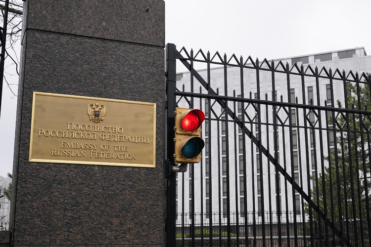 Allegations of Russian interference in the US election are 'malicious slander', the Russian embassy says