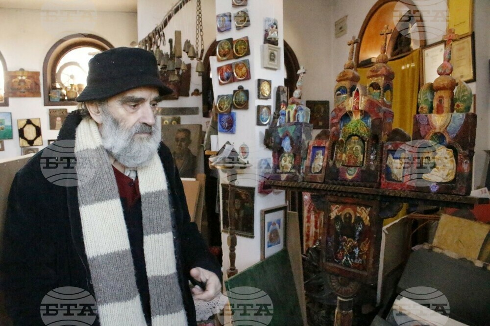 Religious Art by Valchan Petrov on Display at Anel Gallery