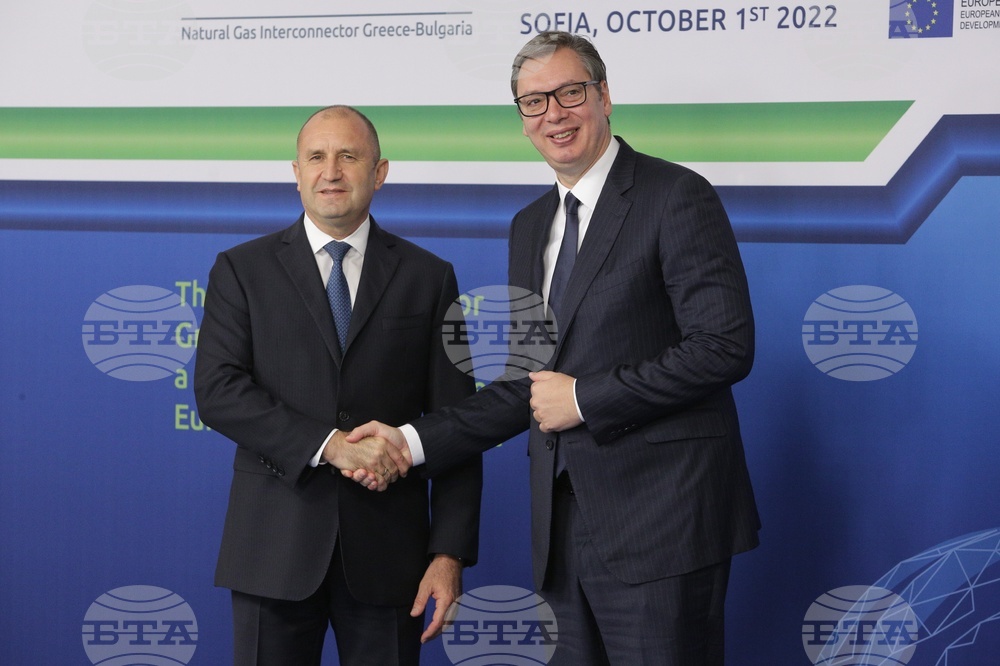Presidents Radev, Vucic to Attend Inauguration of Construction of Bulgaria-Serbia Gas Interconnection