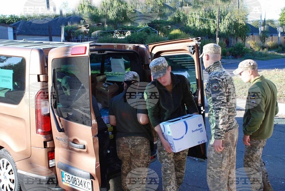 Хуманитарна помощ от България получиха военни от Болград