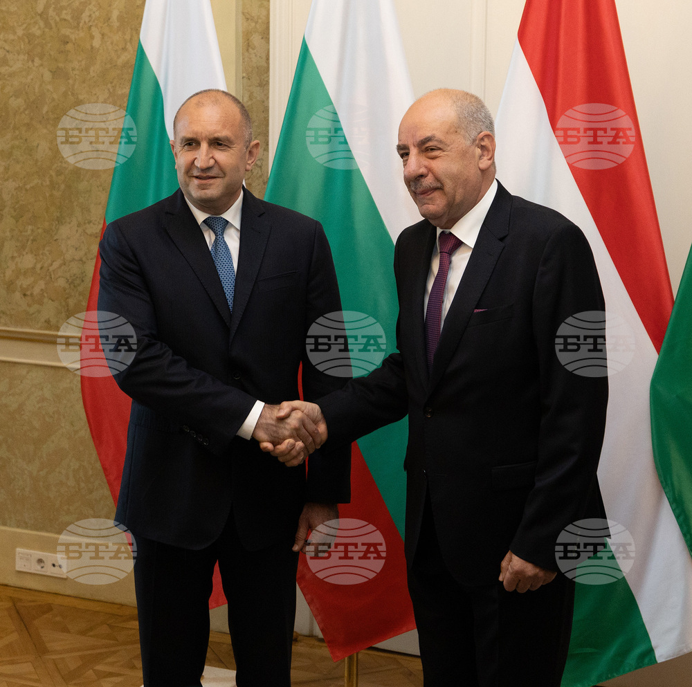 Румен Радев: България и Унгария ще продължават да работят заедно за сигурността и мира в Европа
