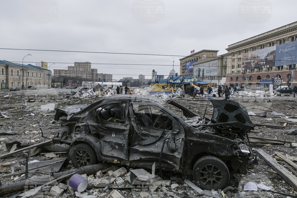 Руските сили удариха украинска психиатрична болница, съобщи областният управител на Харков