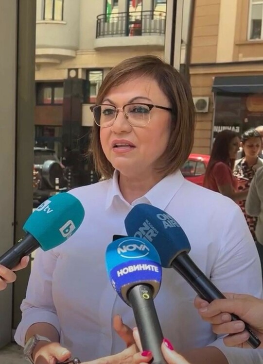 „БСП за България“ няма да участва в извънредното заседание на парламента утре, заяви Корнелия Нинова