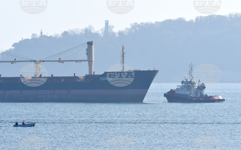 Bulgarian Bulk Carrier Tzarevna and Turkish Ship Erdogan Bey Collide in Kattegat Strait between Denmark and Sweden
