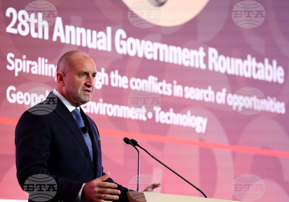 President Radev at Economist Government Roundtable: "Question Is Not Whether but When Ukraine Will Join NATO"