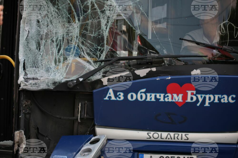 Освободиха шофьора на автобуса в Бургас, задържан заради положителен тест за употреба на амфетамин