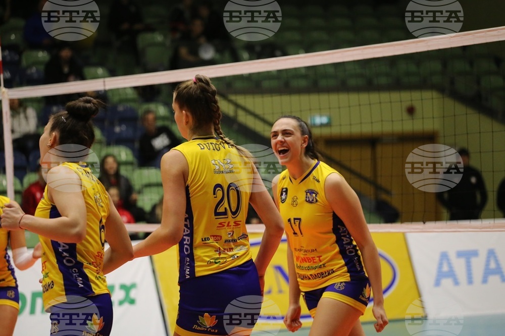 Марица Пловдив постигна пета поредна победа в женското първенство по волейбол