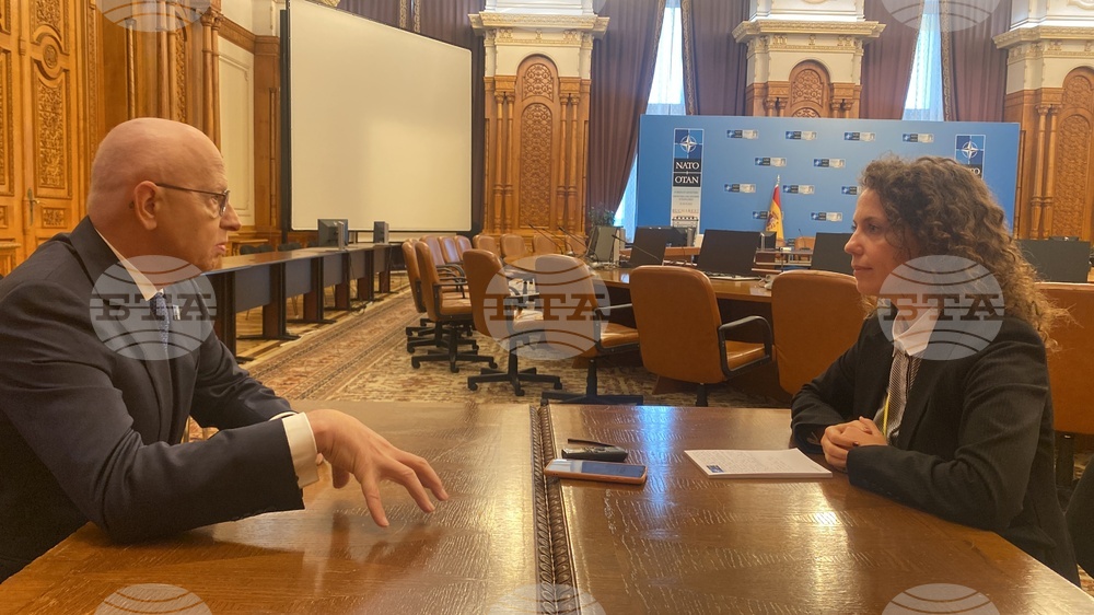 NATO Deputy Secretary Geoana: NATO Welcome Bulgarian Parliament's Decision to Step Up Support for Ukraine