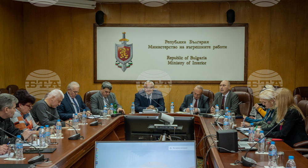 Ръководството на МВР се срещна с представители на синдикалните организации