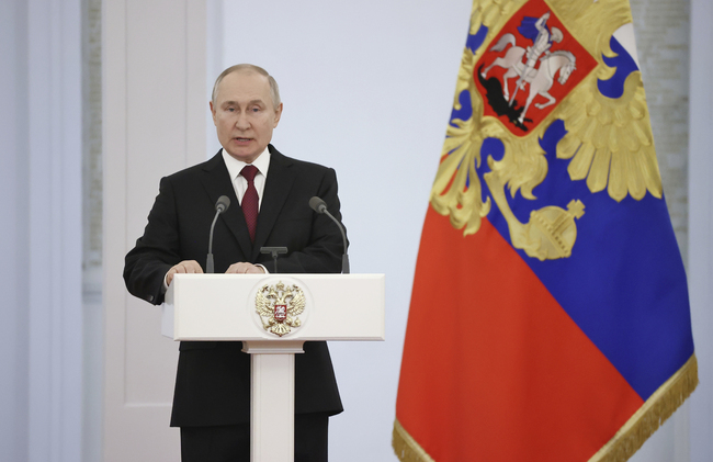 Путин каза, че Русия вече е постигнала значителни териториални придобивки в Украйна на фона на засилване на руското настъпление на изток