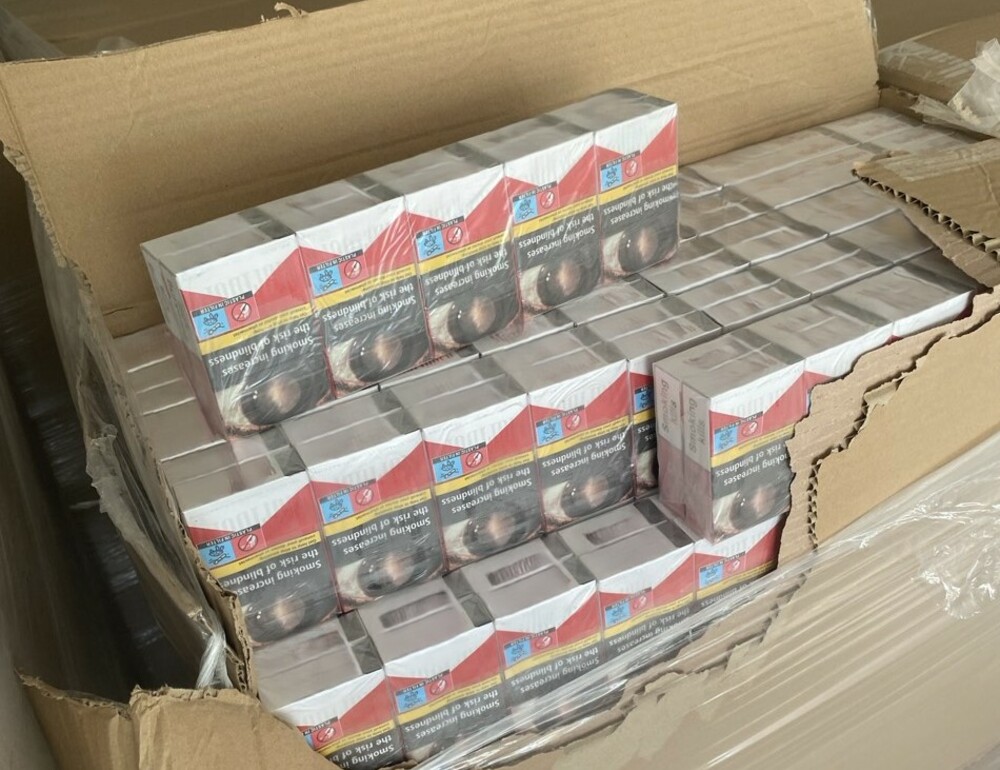 6 Million Illegal Cigarettes Intercepted at Nikopol Ferry Terminal