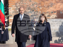 Снимка: Президентство - Президентите Румен Радев и Катерина Сакеларопулу