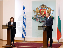 Снимка: Президентство - Президентите Румен Радев и Катерина Сакеларопулу