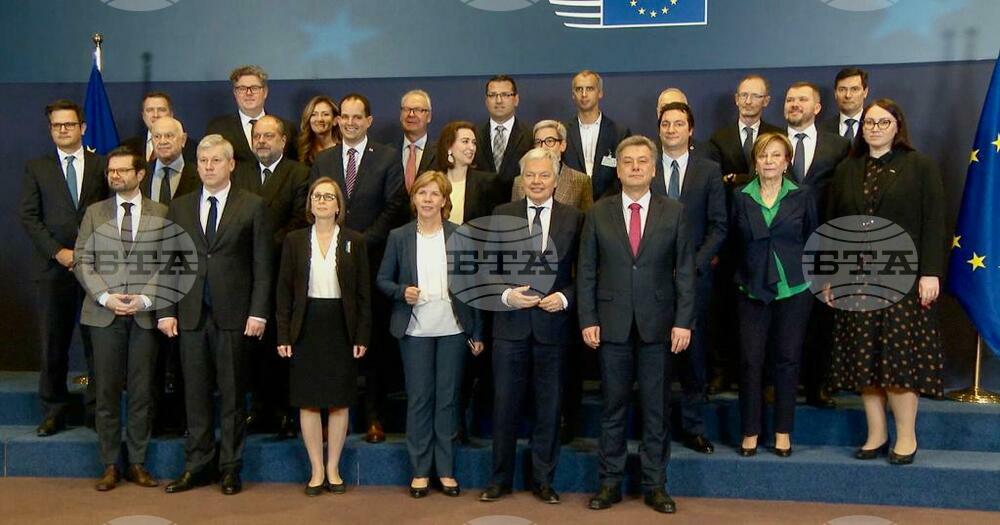 Minister Zarkov Attends EU Justice, Home Affairs Council Meeting in Brussels