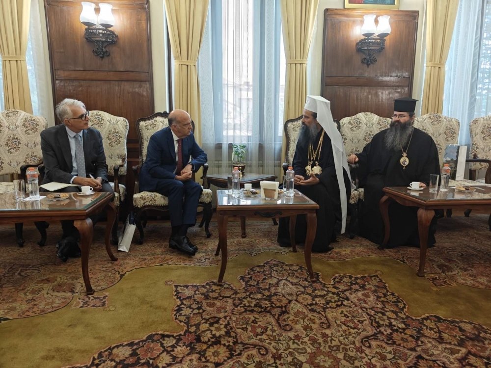 Patriarch Daniil Receives US Ambassador Merten