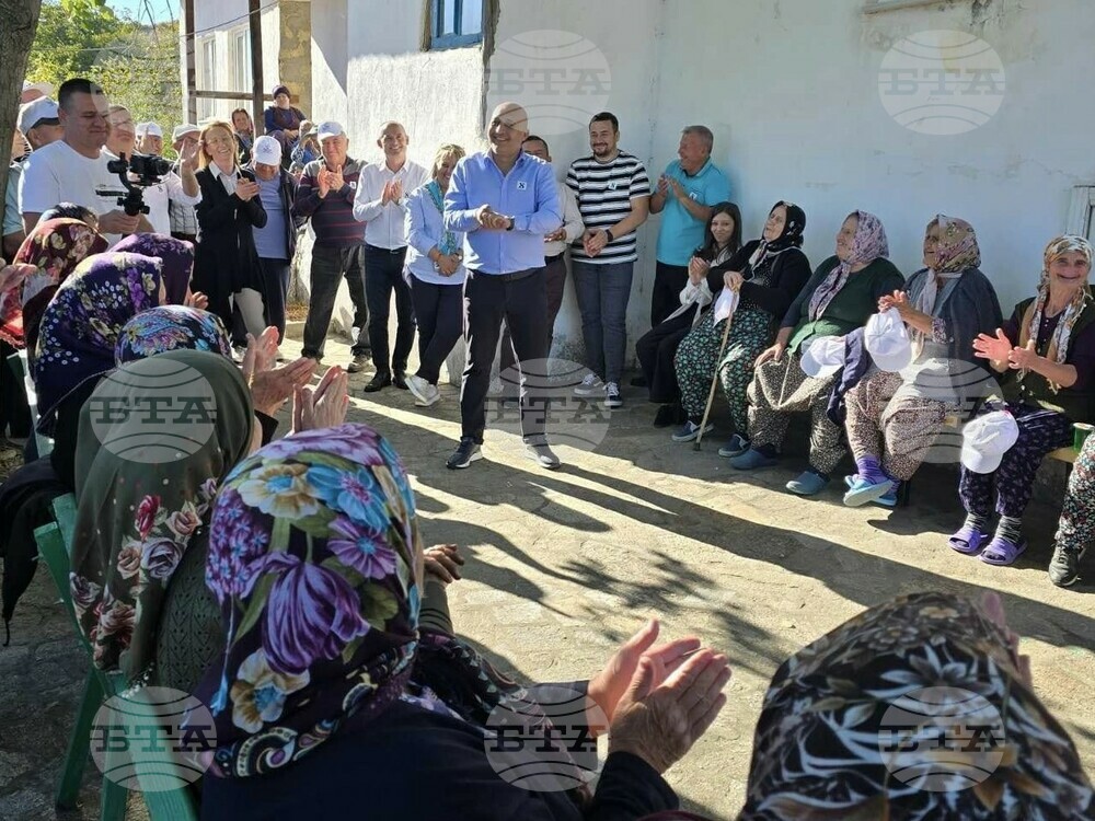 MRF-New Begining Top-of-the-list MP Candidates Meet with People from Small Settlements in Municipality of Kardzhali