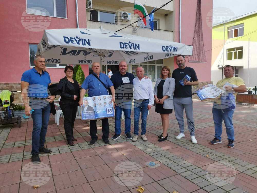 Кандидатите за народни представители от ГЕРБ -СДС в Силистра се срещнаха с жители на община Главиница