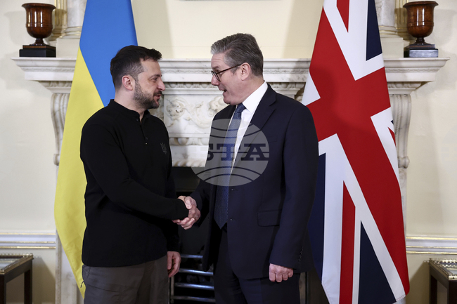 Започна срещата между Зеленски и Стармър в Лондон