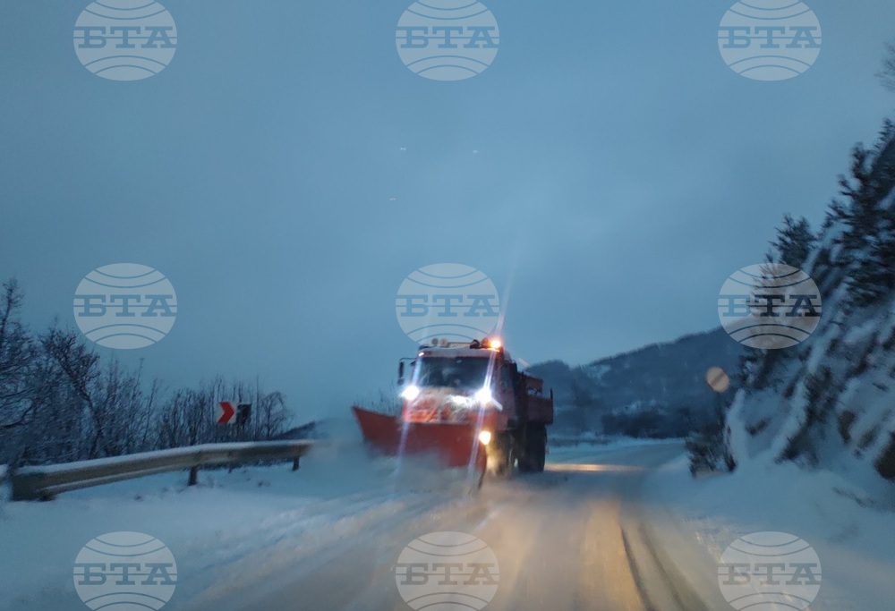 Всички пътища в планинската част на Община "Родопи" са проходими след падналия сняг