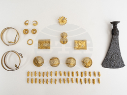 Кралевското съкровище. III в. пр.Хр. РИМ-Търговище. Снимка: Красимир Георгиев (НАИМ-БАН).