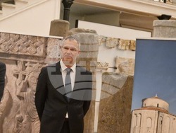 Откриване на изложбата „Хърватското археологическо наследство“. Снимка: Ваня Сухарова/БТА