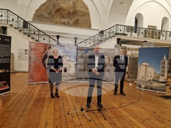 Откриване на изложбата „Хърватското археологическо наследство“. Снимка: Ваня Сухарова/БТА